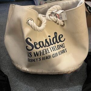 NWT Disney Beach Club Resort Tote Bag
